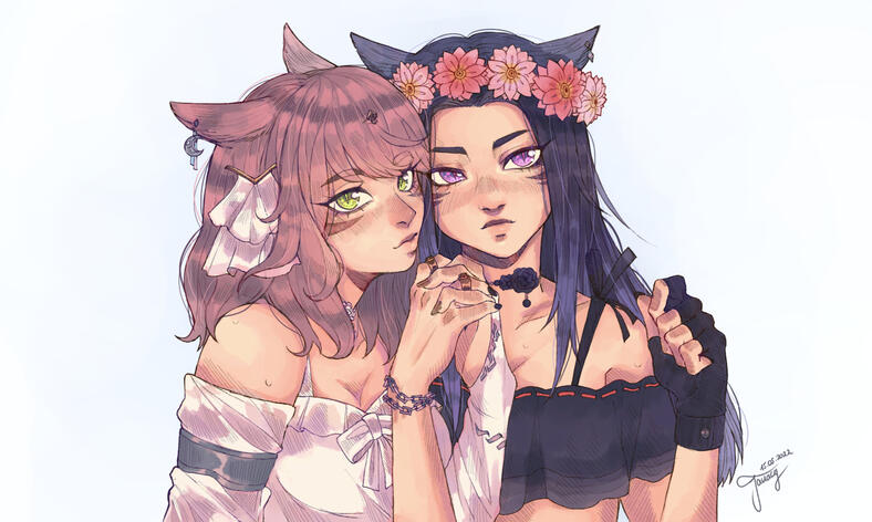 Laurie Hestia & Janacy Sonia